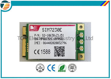 بكيي لاسلكي 4G LTE وحدة من SIMCOM SIM7230E مع MDM9225 الرقاقات 3.3V حجم صغير