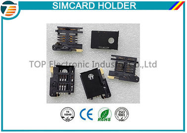 3.0mm PCB تصاعد حامل بطاقة SIM مع زر الإصدار TOP-SIM05