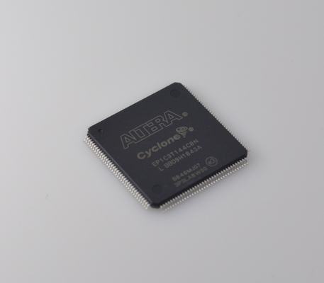 EP1C3T144C8N Cyclone FPGA مع 2,910 LE 144-Pin TQFP 3.3V التشغيل على الشريحة PLL منخفضة التكلفة ومرنة لإدخال وإخراج للسيطرة المضمنة والنموذج الأولي