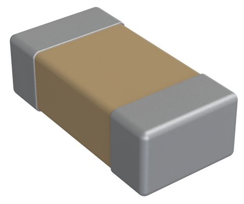 C0603C101J5GACTU مكثف سيراميك 100pF 50V C0G/NP0 0603، تفاوت 5%، استقرار عالي، ESR منخفض جدًا، وتغليف شريط وبكرة لدوائر الترددات العالية
