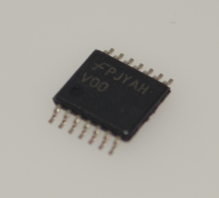 74VHC00MTCX 2-5.5V بوابة NAND رباعية 2-داخل مع تكنولوجيا CMOS عالية السرعة 5.5V متسامحة 8mA محرك الإخراج ضوضاء منخفضة <10ns تأخير وتعبئة صغيرة TSSOP-14