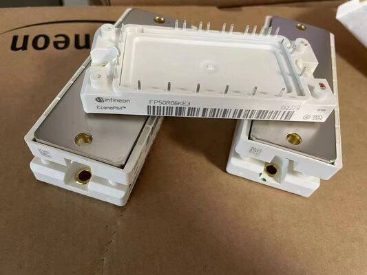 FP50R06KE3 600V 50A وحدة PIM VCE منخفضة ((sat) خسارة التبديل المنخفضة NTC متكاملة أسس النحاس التردد العالي للتبديل لدفع المحركات و UPS