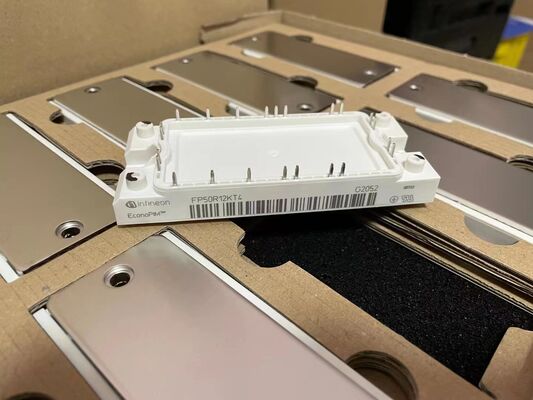 FP50R12KT4 1200V 50A PIM وحدة IGBT TRENCHSTOP TM IGBT4 خسارة التبديل المنخفضة المتكاملة المصلح والفرامل النحاسية NTC تردد التبديل العالي لدفع المحركات و HVAC