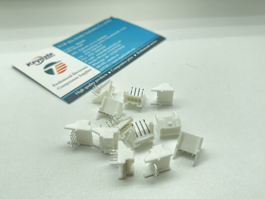 S04B-PASK-2 4-Pin 2.0mm Pitch Top-Entry Header Friction Lock UL94V-0 النيلون 3A 250V -25 °C إلى +85 °C THT Mount JST PA سلسلة الأجهزة