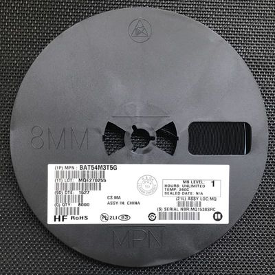 BAT54M3T5G سلسلة مزدوجة دايوديو شوتكي 30 فولت الجهد العكسي 200mA التيار الأمامي المنخفض 0.32 فولت VF SOT-723 حزمة مصغرة للغاية التبديل عالي السرعة مثالية للأجهزة الإلكترونية المحمولة والسيارات