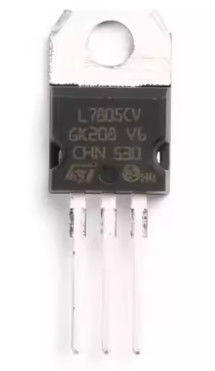 L7805CV-DG 5V 1.5A منظم الجهد الخطي حماية الإفراط الحراري الدائرة القصيرة آمنة إلى-220 حزمة نطاق دخول واسع 7V-35V ، مثالية لتزويد الطاقة والتحكم الصناعي