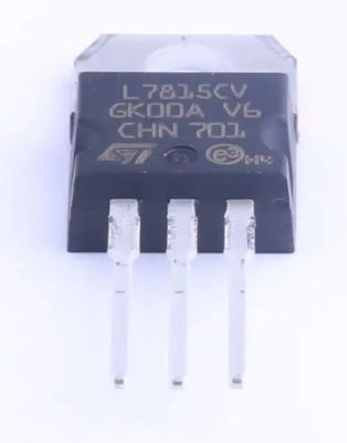 L7815CV-DG 15V 1.5A المنظم الخطي TO-220 حماية الحرارة / الدائرة القصيرة ± 4٪ الدقة من -40 °C إلى + 125 °C