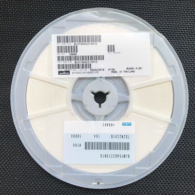 BLM15AG221SN1D 220Ω Ferrite Bead 0402 (1005 متري) 1A التيار المسموح به مقاومة عالية @ 100MHz ، درجة حرارة واسعة -55 °C إلى +125 °C AEC-Q200