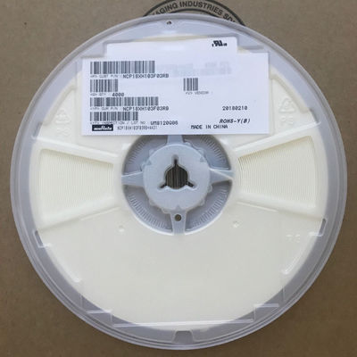 NCP18XH103F03RB: 10kΩ NTC Thermistor ، 0603 الحجم ، دقة ± 1٪ ، -40 °C إلى + 125 °C ، 100mW الطاقة ، AEC-Q200