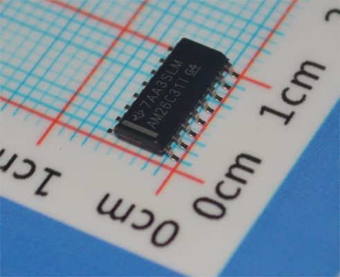 AM26C31IDR 3V-5.5V RS-422 سائق 32Mbps ± 15kV ESD 8ns منحرف SOIC-16 -40 °C إلى + 85 °C