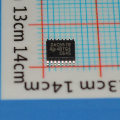 DAC5578SPWR 8-Ch 8-bit DAC I2C واجهة 2.7-5.5V ، طاقة منخفضة 0.4mA ، ± 1LSB INL TSSOP-16 -40 °C إلى + 105 °C