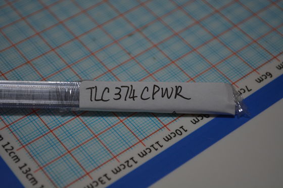 TLC374CPWR مُقارِن CMOS رباعي 2 ميكروثانية استجابة 2.7-16 فولت إمداد 1mV إزاحة خرج دفع وسحب TSSOP-14 -40 درجة مئوية إلى +125 درجة مئوية درجة صناعية