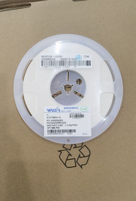 0402N5R6C500 5.6pF MLCC 50V C0G/NP0 ±0.25pF Tol 0402 -55°C إلى +125°C