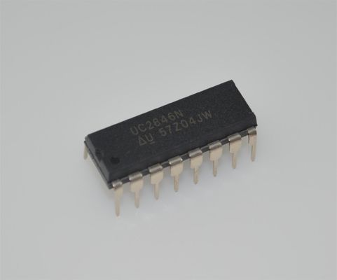 UC2846N وحدة تحكم PWM بوضع التيار 500 كيلو هرتز، إدخال 8-40 فولت 1 أمبير عمود توتم DIP-16 -40 درجة مئوية إلى +85 درجة مئوية