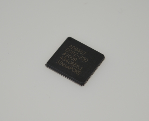 AD9467BCPZ-250 محول تناظري إلى رقمي 16 بت 250MSPS SNR 80dB إمداد 1.8 فولت مخرجات LVDS LFCSP-64 -40 درجة مئوية إلى +85 درجة مئوية درجة صناعية