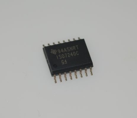 ISO7240CDWR عازل رقمي 4 قنوات مع سرعة 100Mbps CMTI عالية (50kV / μs) نطاق إمدادات واسع (3V-5.5V) طاقة منخفضة حماية ESD قوية وحزمة SOIC-16