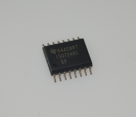 ISO7240CDWR عازل رقمي 4 قنوات مع سرعة 100Mbps CMTI عالية (50kV / μs) نطاق إمدادات واسع (3V-5.5V) طاقة منخفضة حماية ESD قوية وحزمة SOIC-16