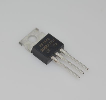IRF1404PBF 40V 162A N-Channel MOSFET مع Ultra-Low 1.7mΩ RDS ((on) TO-220 حزمة 100% Avalanche اختبار التبديل السريع كثافة الطاقة العالية والموثوقية الصناعية