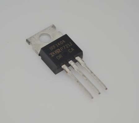 IRF1404PBF 40V 162A N-Channel MOSFET مع Ultra-Low 1.7mΩ RDS ((on) TO-220 حزمة 100% Avalanche اختبار التبديل السريع كثافة الطاقة العالية والموثوقية الصناعية