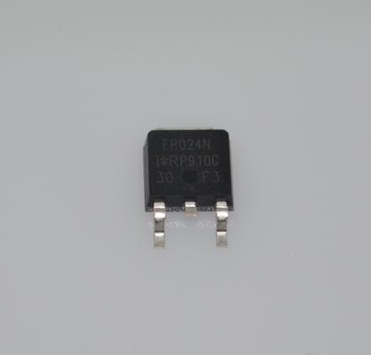IRFR024NTRPBF 55V 24A N-Channel MOSFET مع RDS 0.028Ω منخفضة للغاية (()) ، سرعة التبديل السريعة 100٪ اختبار الجليد الجليدي حزمة DPAK المدمجة خالية من الرصاص وموافقة على RoHS
