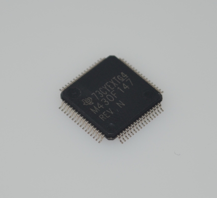MSP430F147IPMR 16MHz Ultra-Low-Power MCU مع 32KB Flash 1KB RAM ADC 16-bit Timers UART/SPI/I2C 1.8-3.6V التشغيل & حزمة LQFP 64-Pin