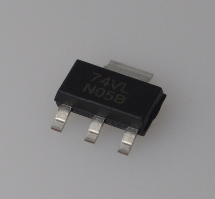 LM1117IMPX-3.3 منظم جهد منخفض التسرب بجهد خرج ثابت 3.3 فولت، 800 مللي أمبير، تسرب منخفض (1.2 فولت)، دقة عالية (±2%)، حماية حرارية وحماية من التيار، حزمة SOT-223، مستقر مع مكثفات السيراميك