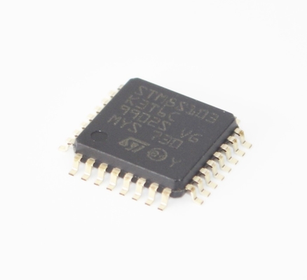 STM8S103K3T6C MCU 8-bit 16MHz 8KB فلاش 1KB ذاكرة الوصول العشري 10-bit ADC 3 Timers UART/SPI/I2C 2.95-5.5V 20-pin TSSOP