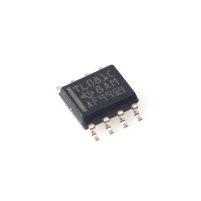 TL081CDR عالية السرعة JFET-إدخال Op-Amp مع 3MHz عرض النطاق الترددي 13V/μs معدل التمرير ضوضاء منخفضة واسعة ± 18V إمدادات عالية Z المدخلات والحرارة الصناعية النطاق للدوائر التناظرية الدقة