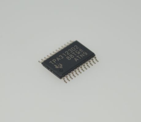 مضخم صوت TPA3123D2PWPR من الفئة D، ستيريو 15 واط، كفاءة 92%، إدخال واسع 8-26 فولت، حماية حرارية، تشويه منخفض جدًا + ضوضاء، بدء تشغيل خالٍ من الضوضاء، TSSOP-28 صغير الحجم، تقليل التداخل الكهرومغناطيسي، صوت عالي الدقة