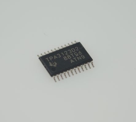 مضخم صوت TPA3123D2PWPR من الفئة D، ستيريو 15 واط، كفاءة 92%، إدخال واسع 8-26 فولت، حماية حرارية، تشويه منخفض جدًا + ضوضاء، بدء تشغيل خالٍ من الضوضاء، TSSOP-28 صغير الحجم، تقليل التداخل الكهرومغناطيسي، صوت عالي الدقة