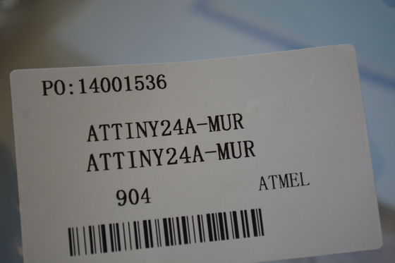 ATTINY24A-MUR متحكم دقيق AVR بـ 8 بت مع ذاكرة فلاش 2KB وسرعة 12MHz وذاكرة EEPROM 128B و 12 دبوس إدخال/إخراج وتشغيل بجهد 1.8V-5.5V ودرجة حرارة -40 درجة مئوية إلى +85 درجة مئوية واستهلاك منخفض للغاية للطاقة للتصميمات المدمجة