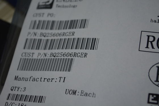 BQ25606RGER 3A IC شاحن سريع مع 3.9V-14V مدخل I2C التحكم 30V OVP NVDC مسار الطاقة 3mm × 3mm QFN 92٪ الكفاءة المتكاملة MOSFETs والتنظيم الحراري