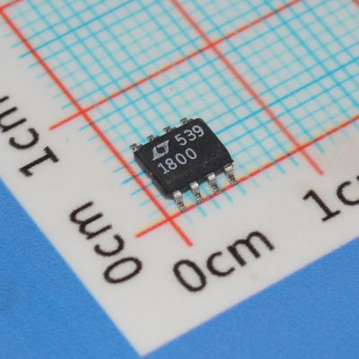 LT1800CS8#PBF Op Amp 100MHz المكاسب BW 450V/μs معدل السحب 3.5nV/√Hz الضوضاء 2.7-12.6V إمدادات السكة الحديدية إلى السكة الحديدية I/O 8-Pin SOIC -40 °C إلى 85 °C طاقة منخفضة