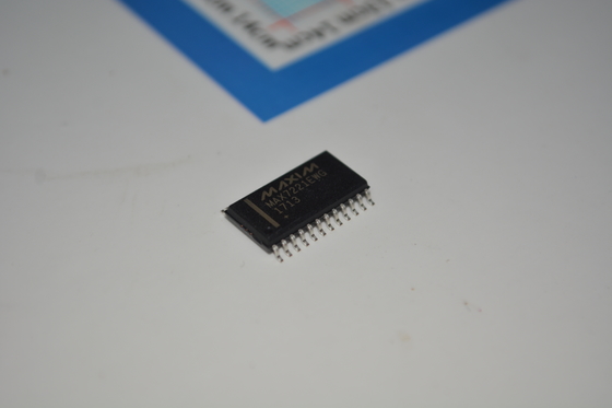 MAX7221EWG+T 8-Digit LED Display Driver with SPI Interface 10MHz Serial Data Rate 2.7V-5.5V Operation Individual LED Control and 24-Pin Wide SOIC Package