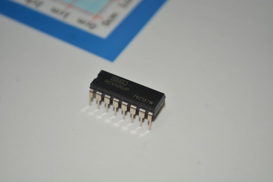 RCV420JP مستقبل يعمل بالطاقة من حلقة 4-20mA بدقة 0.1% خرج جهد مرجعي على الرقاقة انحراف وضوضاء منخفض للغاية لأنظمة صناعية قوية