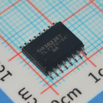 TL7770-5CDWR مراقب جهد عالي الدقة (±2%) 5 فولت مع إعادة ضبط يدوي، تيار إمداد منخفض (40µA)، إعادة ضبط عند التشغيل وتأخير 200 مللي ثانية في حزمة SOIC-8