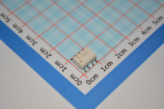 TLP350H سريع 1Mbps IGBT/MOSFET مدرب بوابة مع 0.7A/0.5A الخروج 15kV/μs الحصانة 5mA عتبة 5000Vrms العزل CMOS متوافق في حزمة SO6 المدمجة