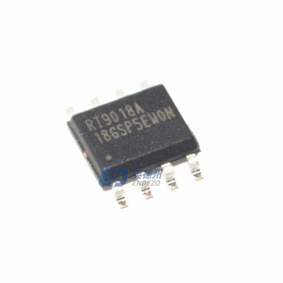 RT9018A-18GSP 300mA منظم جهد منخفض للغاية 1.8 فولت خرج ثابت ضوضاء منخفضة للغاية 55μV RMS PSRR عالية 70dB جهد الإدخال 1.2 فولت إلى 5.5 فولت بدء تشغيل سريع للغاية حزمة SOT-23-5 صغيرة مثالية لتطبيقات الأجهزة المحمولة/الترددات الراديوية