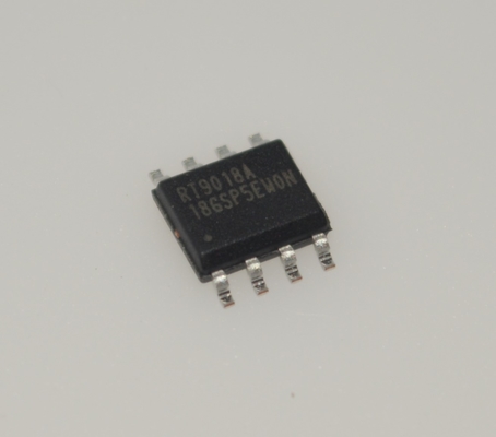 RT9018A-18GSP 300mA منظم جهد منخفض للغاية 1.8 فولت خرج ثابت ضوضاء منخفضة للغاية 55μV RMS PSRR عالية 70dB جهد الإدخال 1.2 فولت إلى 5.5 فولت بدء تشغيل سريع للغاية حزمة SOT-23-5 صغيرة مثالية لتطبيقات الأجهزة المحمولة/الترددات الراديوية