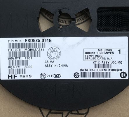 حماية خطوط البيانات عالية السرعة مع ESD5Z3.3T1G 3.3V التشغيل أحادي الاتجاه سعة منخفضة للغاية واستجابة أقل من النانو ثانية في حزمة SOD-523 مصغرة