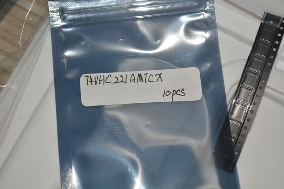 74VHC221AMTCX مزدوج الاهتزاز المتزايد المستقر مع 2-5.5 فولت التشغيل 5.5 فولت - مدخلات متسامحة 25mA محرك الخروج < 10ns وظيفة إعادة ضبط عرض النبض استهلاك طاقة منخفض وحزمة TSSOP-16