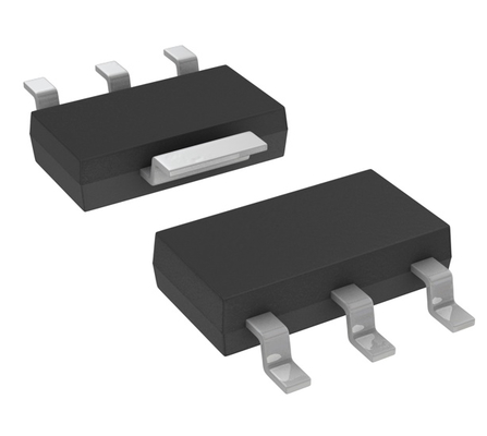 LM1117IMPX-ADJ/NOPB منظم LDO قابل للتعديل 1.25-13.8V 800mA مع 1.2V هبوط 1% دقة التيار الحالي / الحماية الحرارية مستقرة مع القبعات السيراميكية SOT-223 حزمة -40 °C إلى + 125 °C نطاق