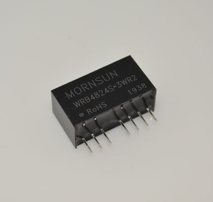 WRB4824S-3WR2 متقدمة 48V 2.4kW DIN إمدادات الطاقة السكك الحديدية فائقة الواسعة 85-264VAC مدخل 300٪ الطاقة القصوى ، PFC النشطة التسرب المنخفض الحالي -40 °C إلى +85 °C التشغيل IP67 الحماية C1/C2 الحصانة and 5G جاهزة