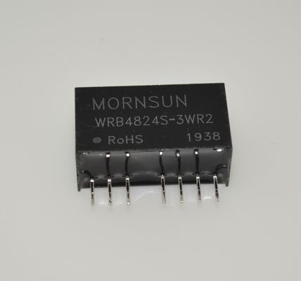 WRB4824S-3WR2 متقدمة 48V 2.4kW DIN إمدادات الطاقة السكك الحديدية فائقة الواسعة 85-264VAC مدخل 300٪ الطاقة القصوى ، PFC النشطة التسرب المنخفض الحالي -40 °C إلى +85 °C التشغيل IP67 الحماية C1/C2 الحصانة and 5G جاهزة