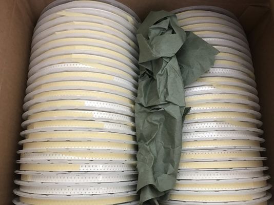 C0603C104K8RACTU 100nF 10V X7R 0603 MLCC يحتوي على 10% تحمل سعة عالية أداء مستقر من -55 °C إلى + 125 °C ومتوافق مع RoHS