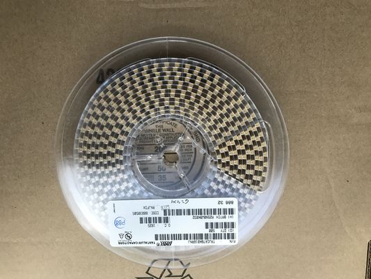 GRM0335C1H5R6BA01D 5.6pF ± 0.1pF 0402 MLCC مع 50V التصنيف C0G (NP0) كهربائي للاستقرار النهائي عامل Q مرتفع خسارة منخفضة للغاية خالية من الهالوجين وتعبئة شريط ولفل للتحليل للدوائر السيارات