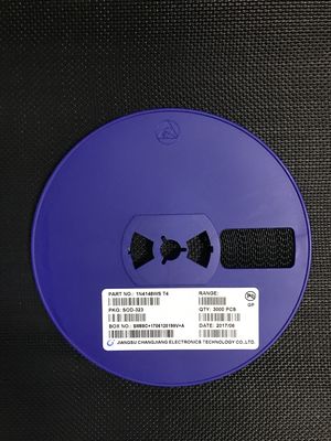 1N4148WS صمام ثنائي تبديل عالي السرعة بتقييم 100 فولت وتيار 150 مللي أمبير وسعة فائقة الانخفاض 2 بيكوفاراد وزمن استرجاع 4 نانوثانية وحزمة مصغرة SOD-323 مؤهلة AEC-Q101 لتطبيقات السيارات والأغراض العامة