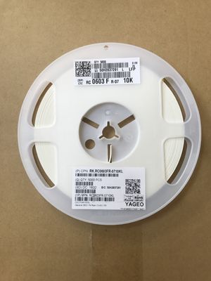 RC0603FR-0710KL 10kΩ Precision Resistor 0603 Case 1% Tolerance ±100ppm/°C TCR 1/10W Rating Thin Film Technology Halogen-Free RoHS Compliant for Pull-up & Sensor Circuits