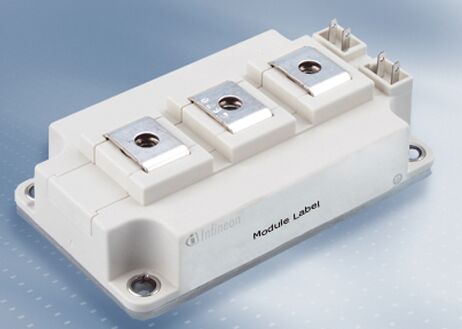 FF100R12KS4 1200V / 100A وحدة IGBT 3 في 1 مكاملة لفرامل الهيكتر VCE منخفضة ((sat) التبديل عالي السرعة خسارة منخفضة NTC مدمجة منصة قاعدة معزولة للمحركات الصناعية والمحولات الشمسية