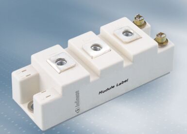 وحدة IGBT 3 في 1 FF100R12RT4 1200V/100A مع قاطع فرملة مدمج، جهد منخفض VCE(sat)، تبديل عالي السرعة، فقدان منخفض، NTC مدمج، لوحة قاعدة معزولة لمحركات الصناعة وأنظمة UPS